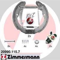 ZIMMERMANN 209901157 Bremsbackensatz