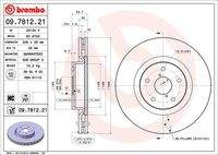 BREMBO 09781221 Bremsscheibe