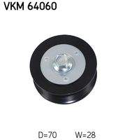 SKF VKM64060 Umlenk-/Führungsrolle, Keilrippenriemen