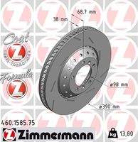 ZIMMERMANN 460158575 Bremsscheibe