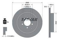 TEXTAR 92147703 Bremsscheibe