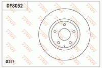 TRW DF8052 Bremsscheibe