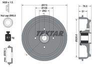 TEXTAR 94037900 Bremstrommel