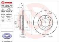 BREMBO 09567910 Bremsscheibe