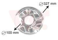 VAN WEZEL 3024374 Spritzblech, Bremsscheibe