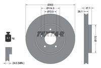 TEXTAR 92197703 Bremsscheibe