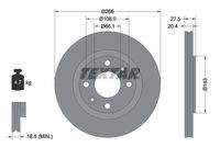 TEXTAR 92048103 Bremsscheibe