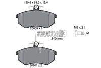 TEXTAR 2066922 Bremsbelagsatz, Scheibenbremse