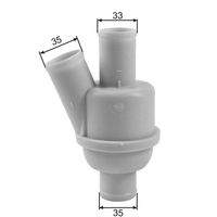 GATES TH35882 Thermostat, Kühlmittel