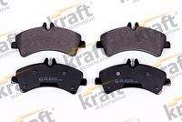 KRAFT AUTOMOTIVE 6011092 Bremsbelagsatz, Scheibenbremse