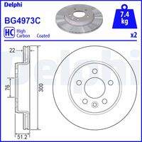 DELPHI BG4973C Bremsscheibe