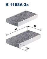 FILTRON K1198A2X Filter, Innenraumluft