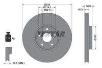 TEXTAR 92147803 Bremsscheibe