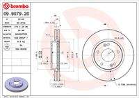BREMBO 09907920 Bremsscheibe