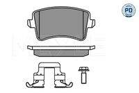 MEYLE 02524606171/PD Bremsbelagsatz, Scheibenbremse