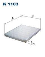 FILTRON K1103 Filter, Innenraumluft