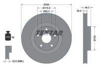 TEXTAR 92195303 Bremsscheibe