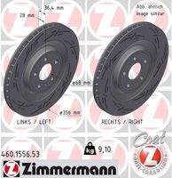 ZIMMERMANN 460155653 Bremsscheibe