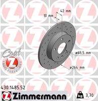 ZIMMERMANN 430148552 Bremsscheibe