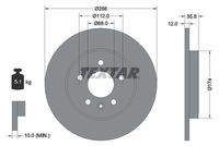 TEXTAR 92137003 Bremsscheibe