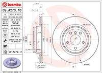 BREMBO 09A27011 Bremsscheibe