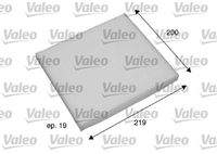 VALEO 698795 Filter, Innenraumluft