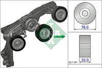 Schaeffler INA 534043110 Riemenspanner, Keilrippenriemen