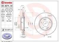 BREMBO 09957441 Bremsscheibe