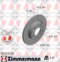 ZIMMERMANN 110222120 Bremsscheibe