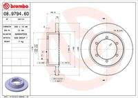 BREMBO 08979460 Bremsscheibe