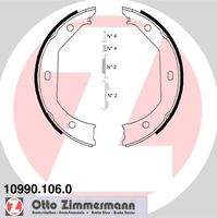 ZIMMERMANN 109901060 Bremsbackensatz, Feststellbremse