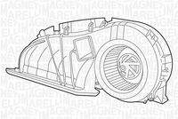 MAGNETI MARELLI 069401324010 Innenraumgebläse