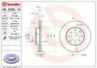 BREMBO 09528511 Bremsscheibe