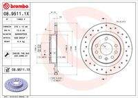 BREMBO 0895111X Bremsscheibe