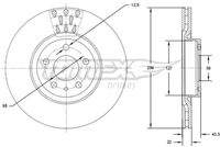 TOMEX Brakes TX7139 Bremsscheibe