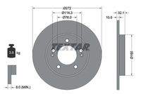 TEXTAR 92291703 Bremsscheibe