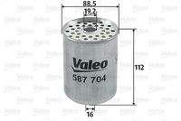 VALEO 587704 Kraftstofffilter