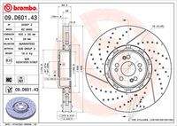 BREMBO 09D60143 Bremsscheibe