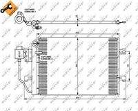 NRF 35309 Kondensator, Klimaanlage