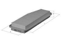 KNECHT LX1611 Luftfilter