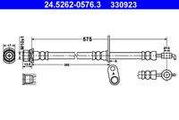 ATE 24526205763 Bremsschlauch