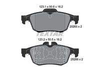 TEXTAR 2526501 Bremsbelagsatz, Scheibenbremse
