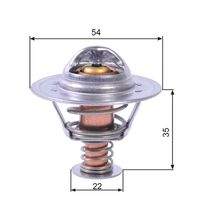 GATES TH22689G1 Thermostat, Kühlmittel