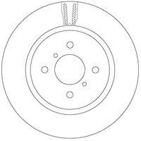 TRW DF6912 Bremsscheibe