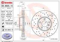 BREMBO 0999231X Bremsscheibe