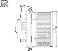 DENSO DEA21013 Innenraumgebläse