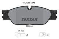 TEXTAR 2390801 Bremsbelagsatz, Scheibenbremse