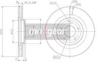 MAXGEAR 192364 Bremsscheibe