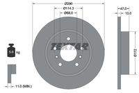 TEXTAR 92274003 Bremsscheibe