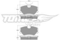 TOMEX Brakes TX1044 Bremsbelagsatz, Scheibenbremse